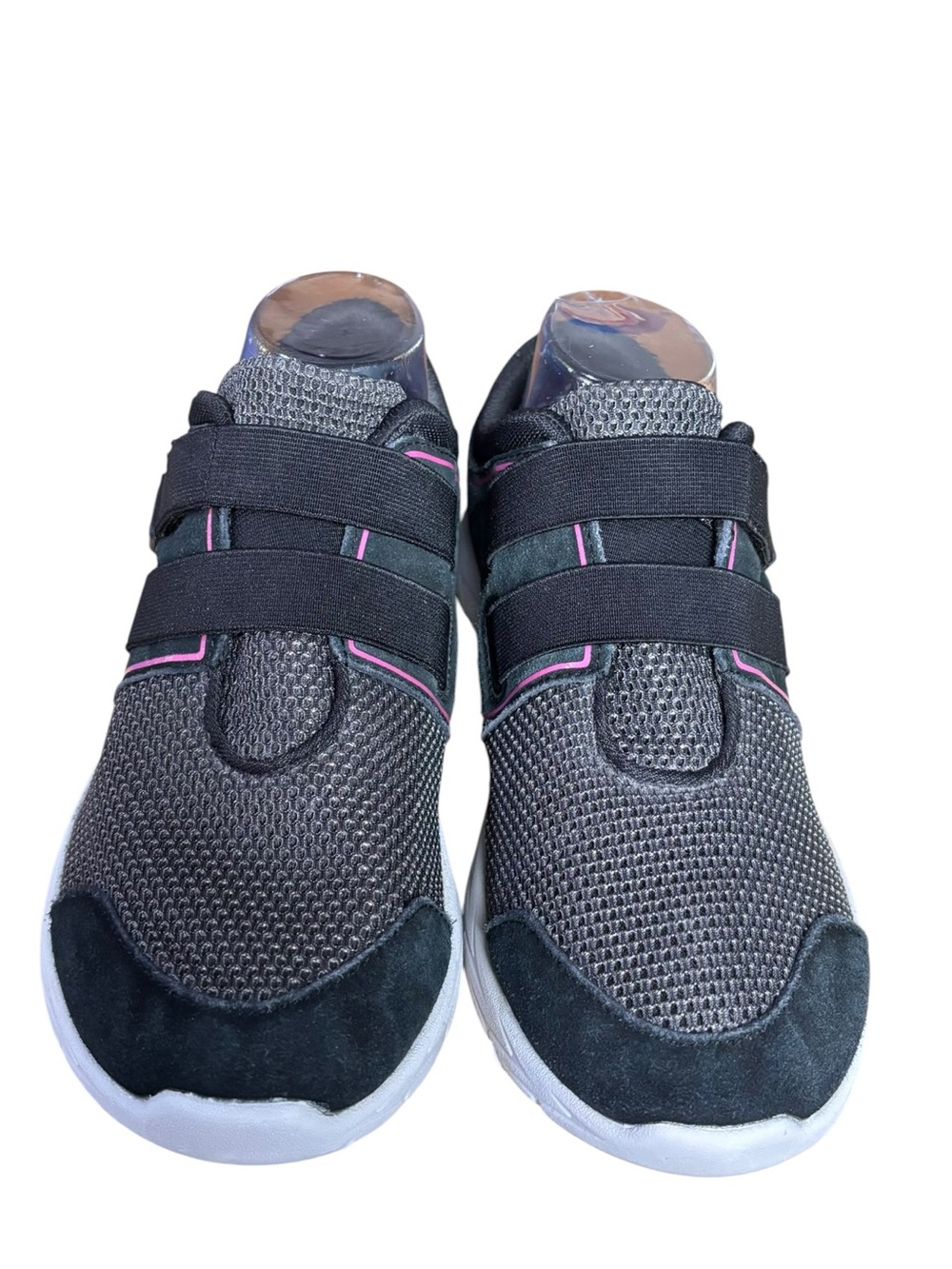 Vionic Brisk Ema Adjustable Mesh/Suede  Black Orthotic Sneakers – Sz 9 Wide - Picture 6 of 11